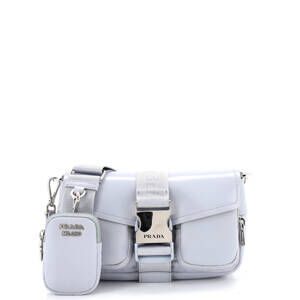 Prada Buckle Pocket Crossbody Bag #250962P16B